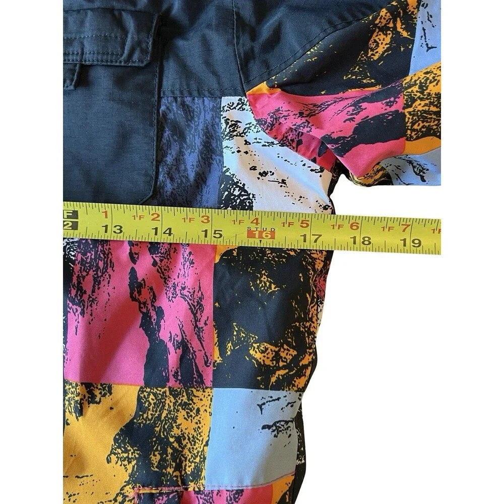 Columbia Kids Omni-Heat Winter Ski Jacket Youth M 10/12 Hooded Colorblock Coat